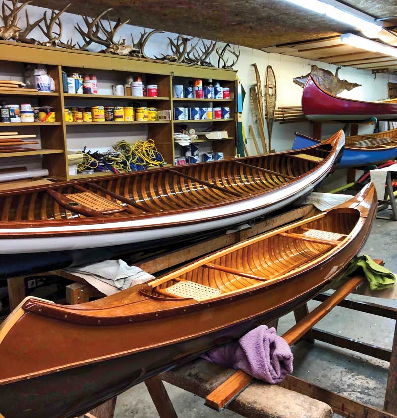 Two Traditional Canoe Builders | Maine Boats Homes & Harbors